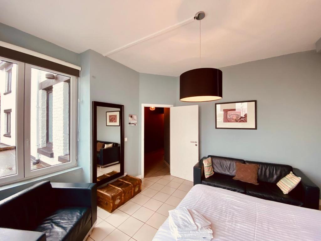 Apartamento Fenetre Sur Le Standard De Liege Ougree Exterior foto
