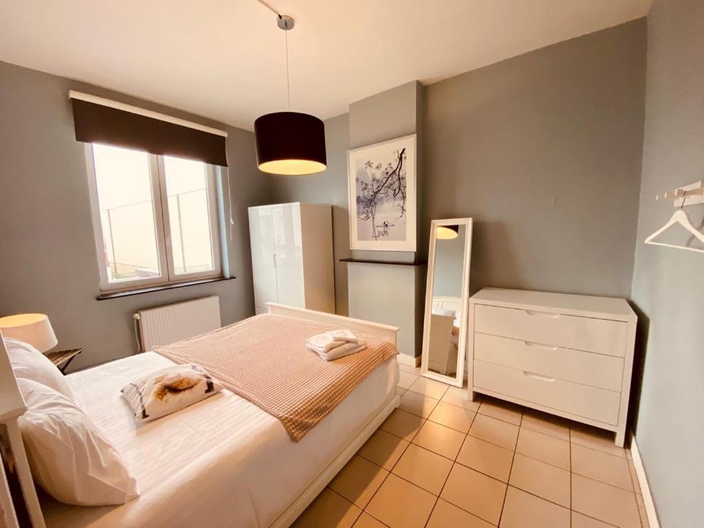 Apartamento Fenetre Sur Le Standard De Liege Ougree Exterior foto