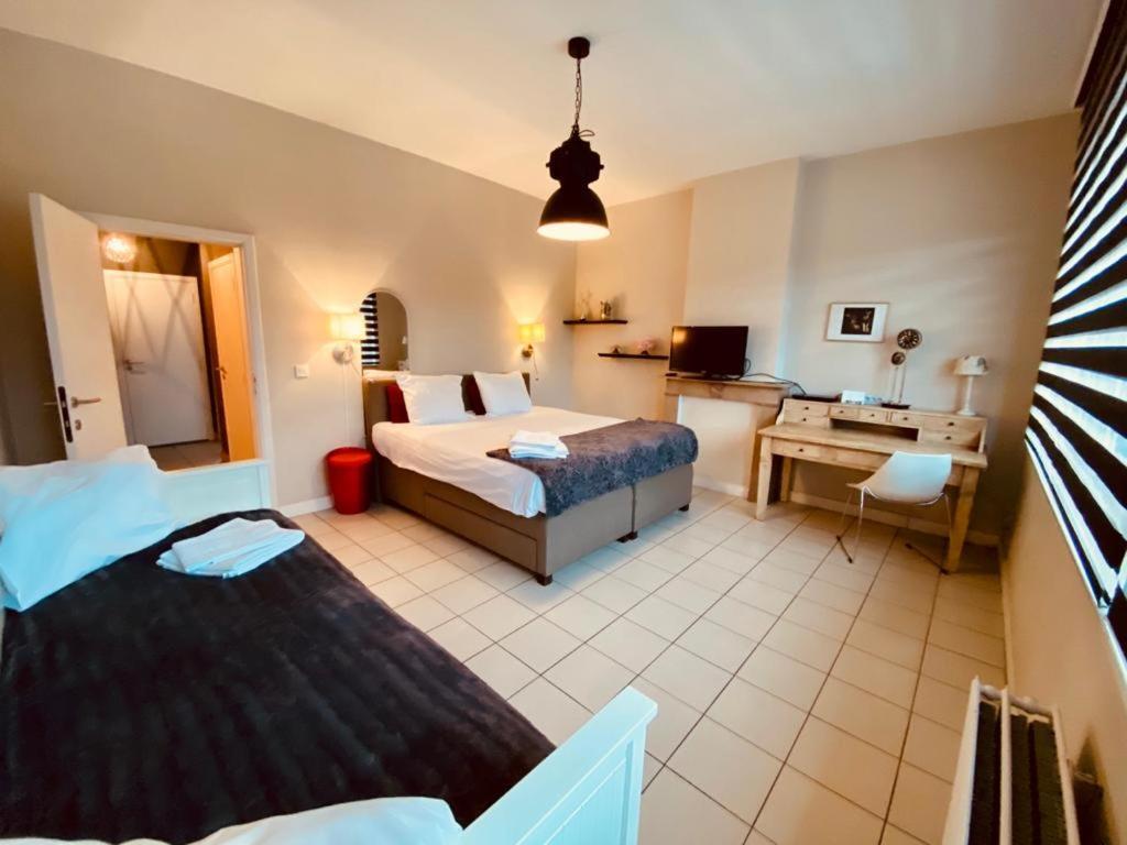 Apartamento Fenetre Sur Le Standard De Liege Ougree Exterior foto