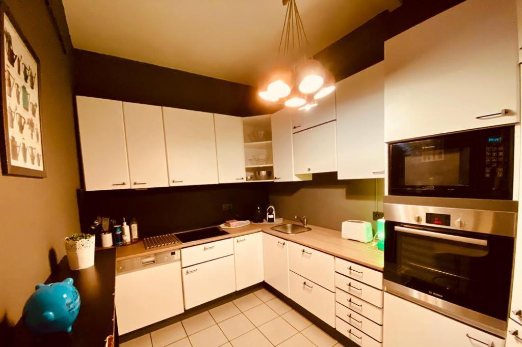 Apartamento Fenetre Sur Le Standard De Liege Ougree Exterior foto